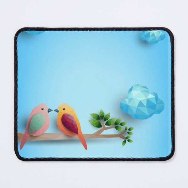 Item preview, Chirping love birds digital art designed and sold by Bkstores.