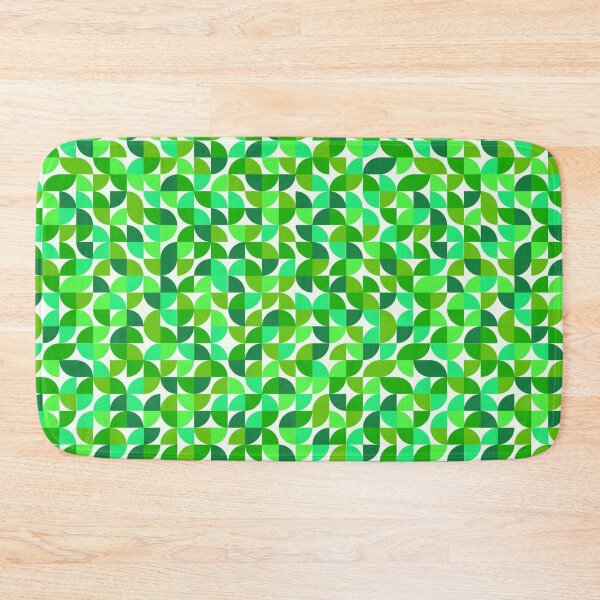 Item preview, Geometric pattern green shades circles designed and sold by urban-color.