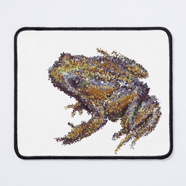 Item preview, Baw Baw Frog Pointillism Dot Art designed and sold by lokilovesart.