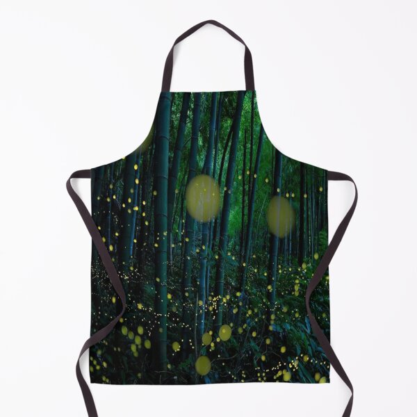 Item preview, fire flies in forest designed and sold by ritusdesigns.