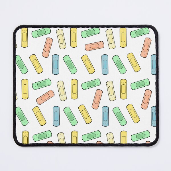 Item preview, cute pastel band aid pattern designed and sold by Preppy Aesthetic Designs.