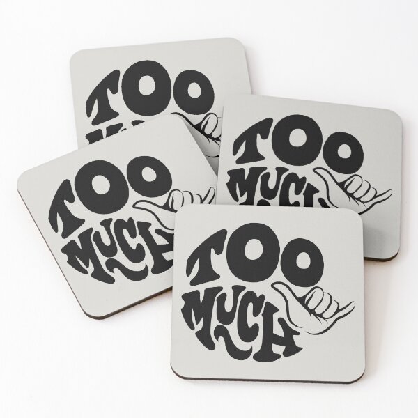 Item preview, Too Much New Zealand Saying designed and sold by Kiwidom.