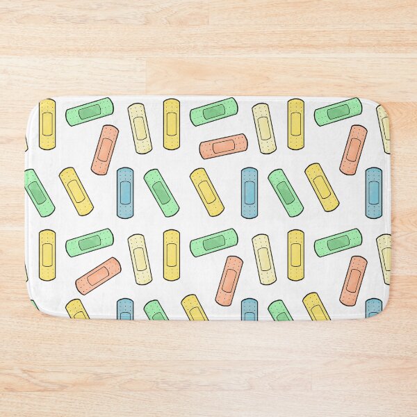 Item preview, cute pastel band aid pattern designed and sold by Preppy Aesthetic Designs.