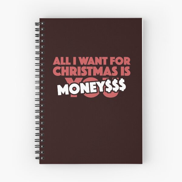 Item preview, All I Want For Christmas is MONEY$$$ CASH FUNDS CAPITAL designed and sold by Capiral Bucketlist.