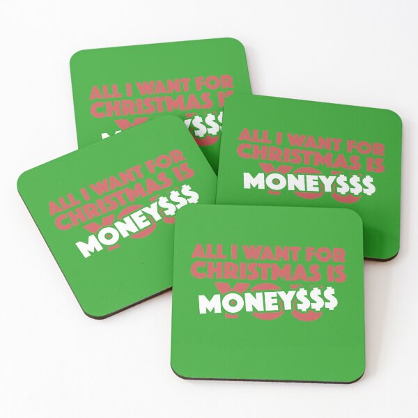 Item preview, All I Want For Christmas is MONEY$$$ CASH FUNDS CAPITAL designed and sold by Capiral Bucketlist.