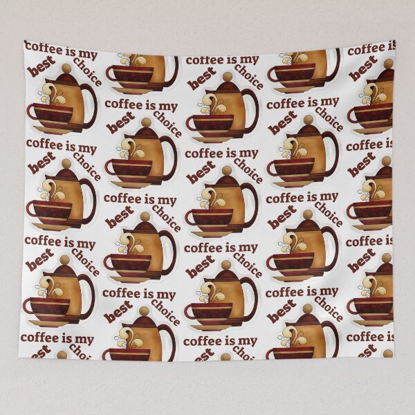 Item preview, coffee is my best choice designed and sold by qofebean.