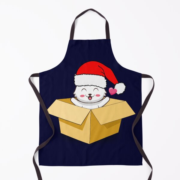 Item preview, Cute Cat Wearing The Christmas Hat Winter Outfit Hat designed and sold by anjanaartz.