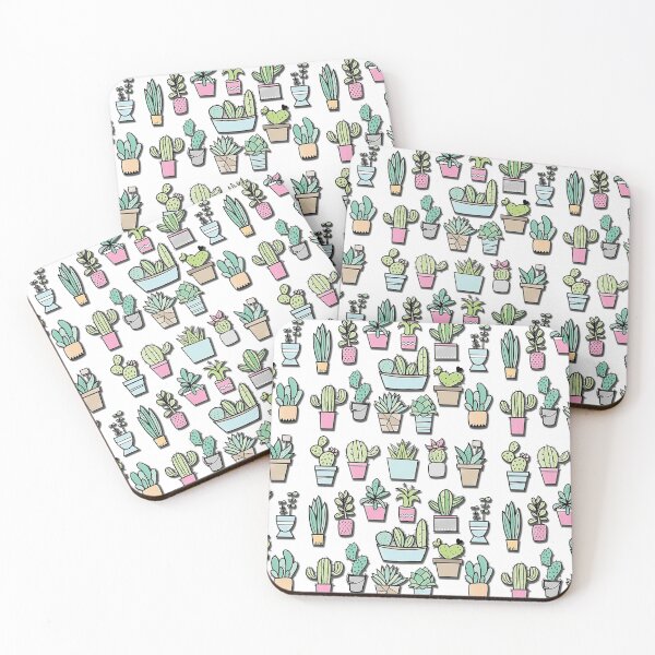Item preview, Doodle Cactus Pattern designed and sold by Huynhdesign.