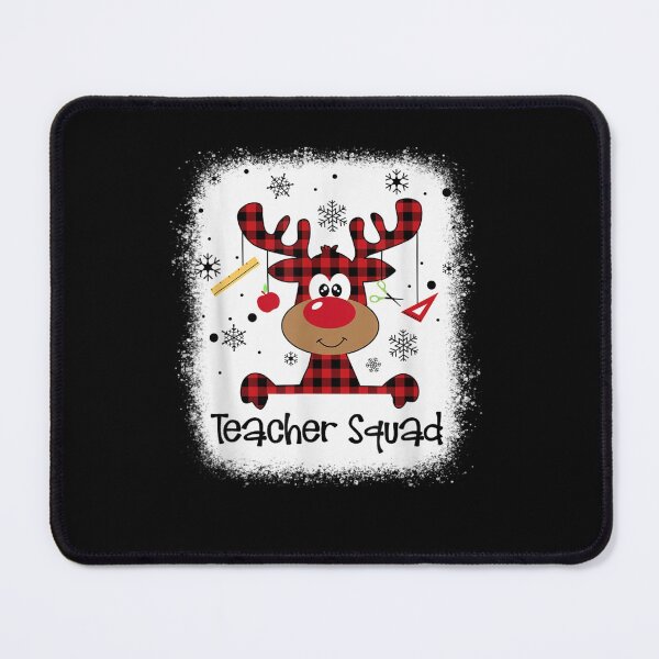 Item preview, Bleached Teacher Squad Reindeer Funny Teacher Christmas Xmas designed and sold by pinkard.