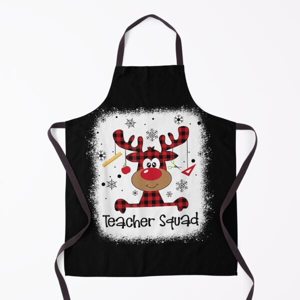 Item preview, Bleached Teacher Squad Reindeer Funny Teacher Christmas Xmas designed and sold by pinkard.
