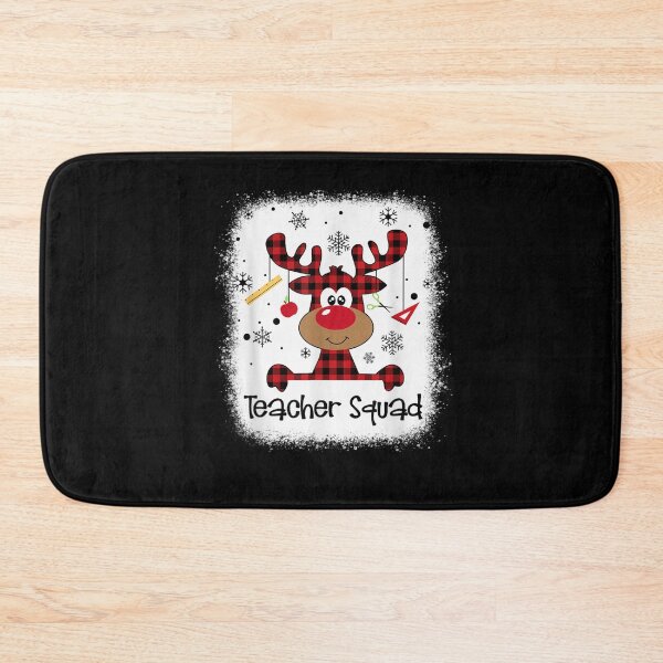 Item preview, Bleached Teacher Squad Reindeer Funny Teacher Christmas Xmas designed and sold by pinkard.