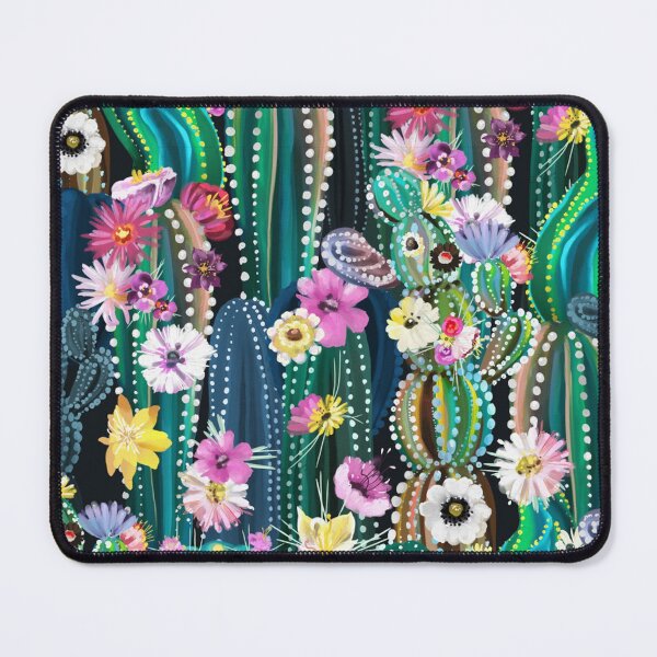 Item preview, Hand painted flower cactus bloom designed and sold by Huynhdesign.