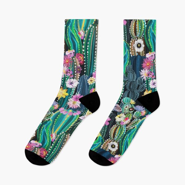 Item preview, Hand painted flower cactus bloom designed and sold by Huynhdesign.