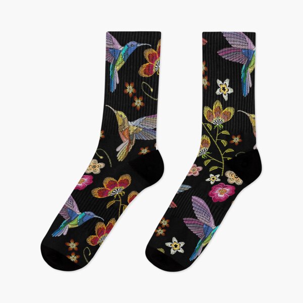 Item preview, Humming bird and tropical flowers designed and sold by Huynhdesign.