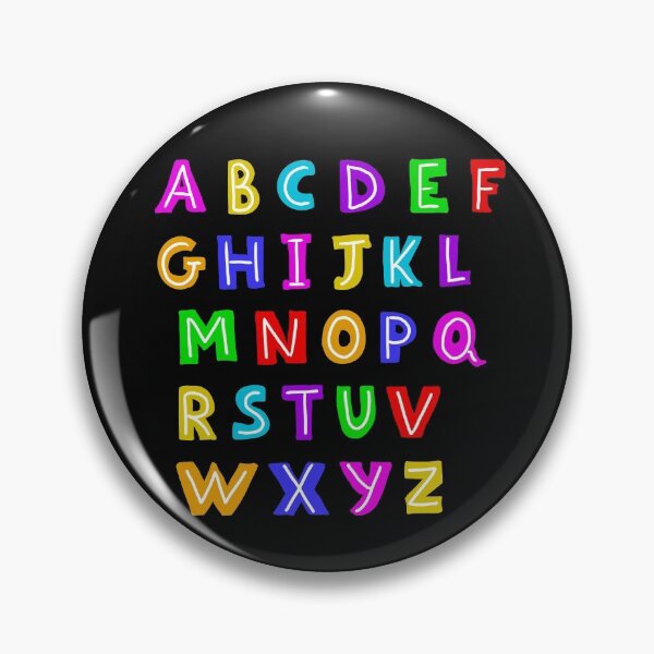 Item preview, ABC colorful lettering designed and sold by stavina.