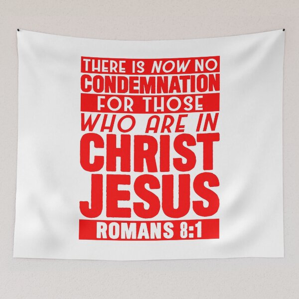 Item preview, Romans 8:1 designed and sold by plushism.