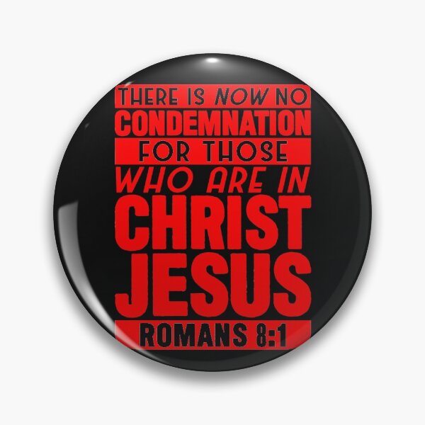 Item preview, Romans 8:1 designed and sold by plushism.