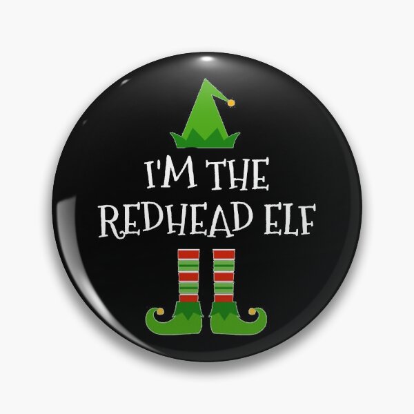 Artikelvorschau, I'm The Redhead Elf Matching Family Group Weihnachtsdesign entworfen und verkauft von TopRatedDesigns.