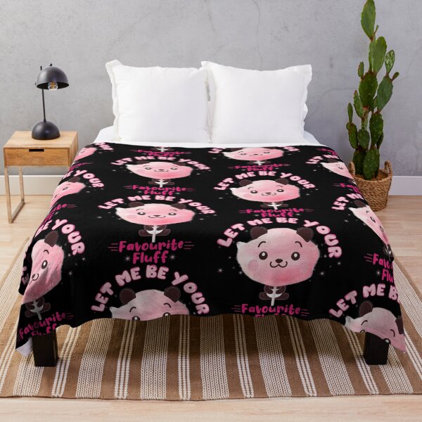 Item preview, Cute Panda Sweet Pink Watercolor Cotton Candy designed and sold by PinkPandaDesign.