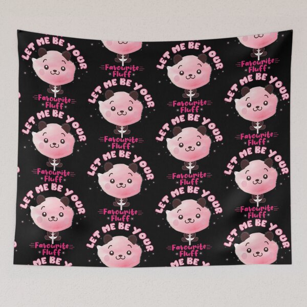 Item preview, Cute Panda Sweet Pink Watercolor Cotton Candy designed and sold by PinkPandaDesign.