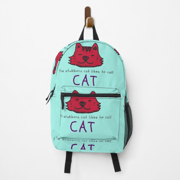 Item preview, Stubborn red cat. designed and sold by kuikai123.