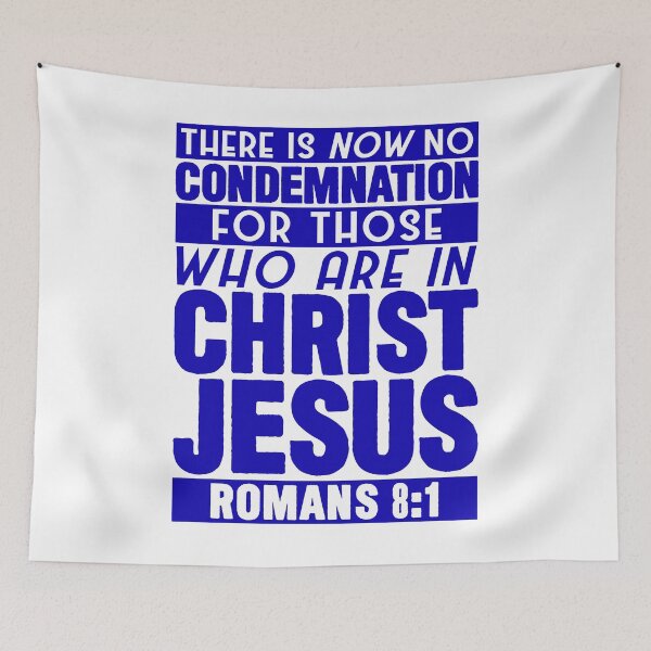 Item preview, Romans 8:1 designed and sold by plushism.
