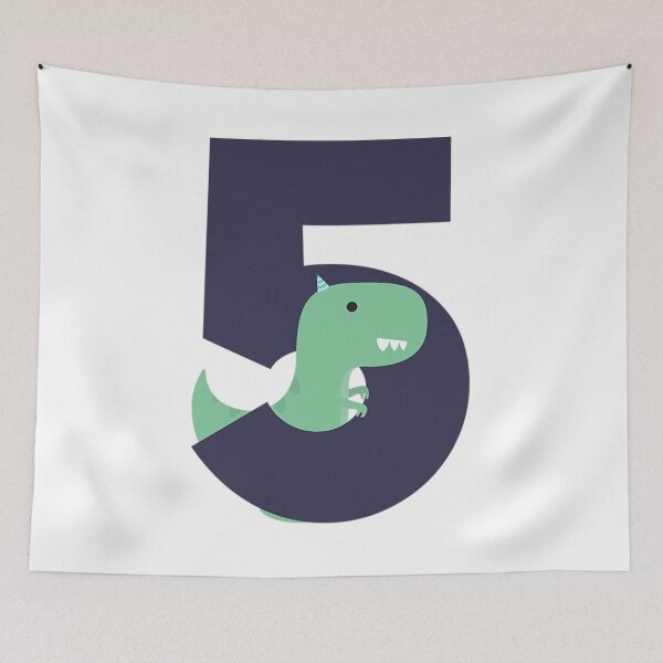 Item preview, 5 Fifth Birthday T-Rex Dinosaur  designed and sold by AnsaBat18.