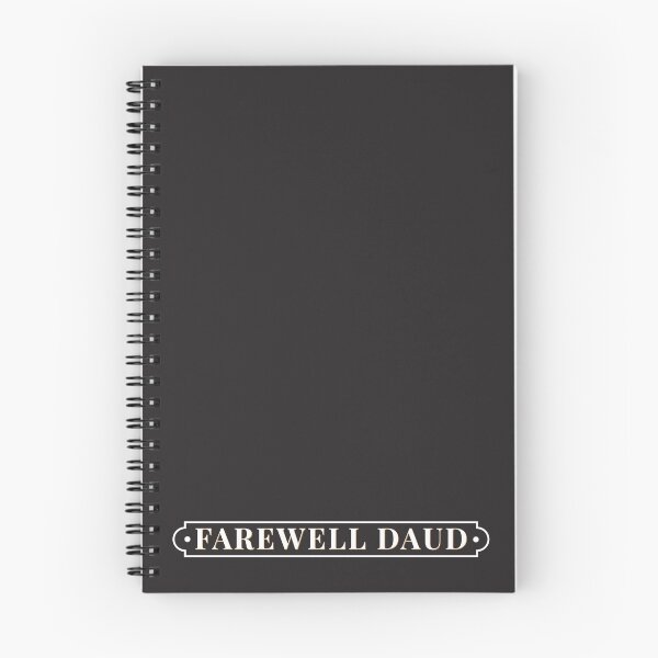 Item preview, Farewell Daud designed and sold by cnfsdkid.