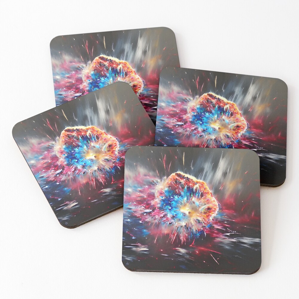 Item preview, Coasters (Set of 4) designed and sold by PyroPython.