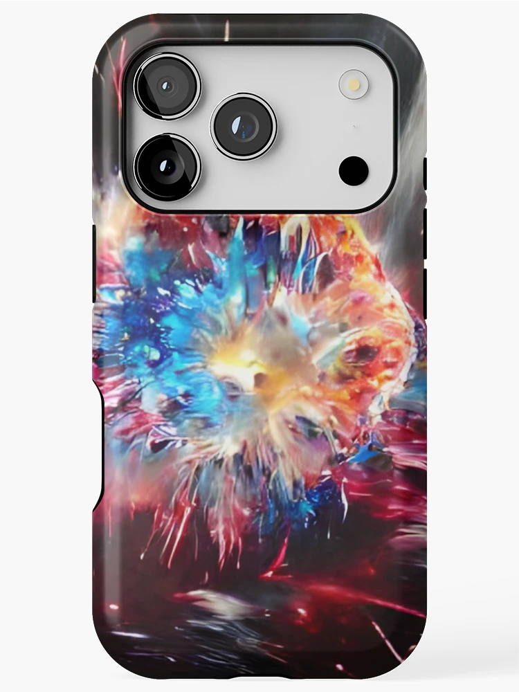 Thumbnail 1 of 4, iPhone Case, AI Generated Supernova designed and sold by PyroPython.