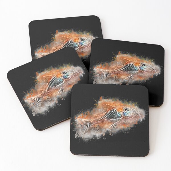 Item preview, Rust-red Venezuela armored catfish - Corydoras venezuelanus designed and sold by AquariumLutter.