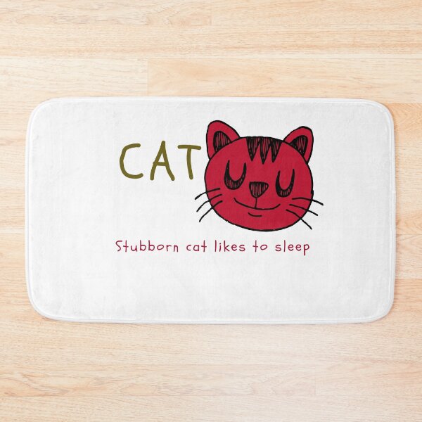 Item preview, Stubborn red cat.2 designed and sold by kuikai123.