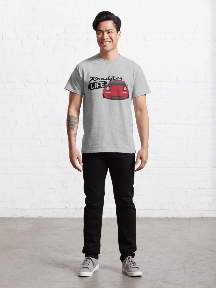 Alternate view of Mazda Miata - Roadster Life Classic T-Shirt
