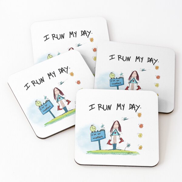 Item preview, I  run my day  designed and sold by sbolotagomes.