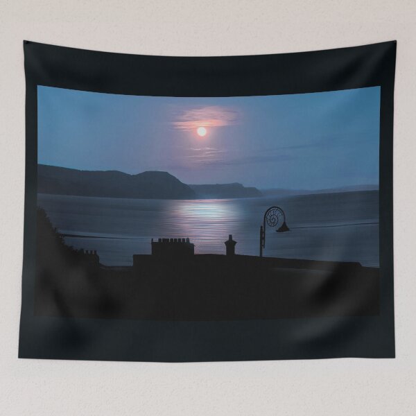 Item preview, Lyme Regis By Moonlight  designed and sold by Alisonchambers2.