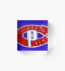 Carey Price Acrylic Block