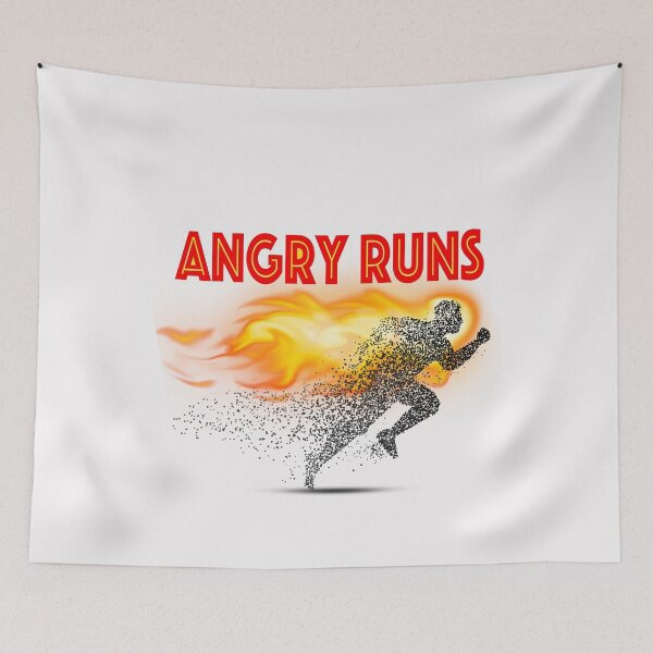 Item preview, angry runs good morning footbal Classic T-Shirt designed and sold by meri88design.