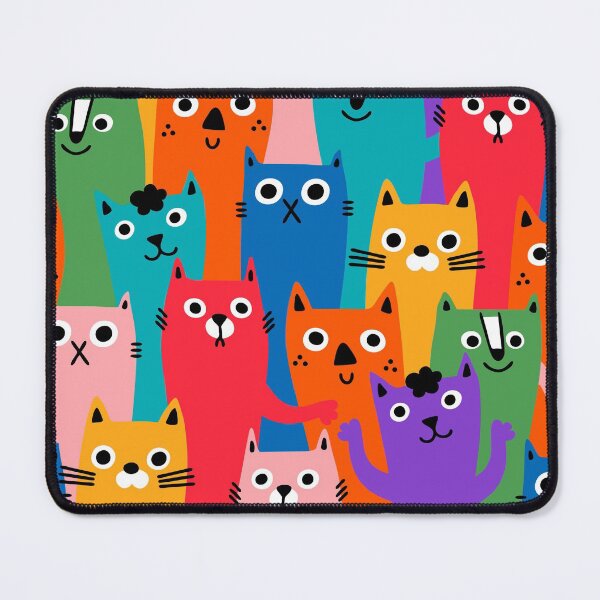 Item preview, Colorful cats designed and sold by Ekaterina Panova.