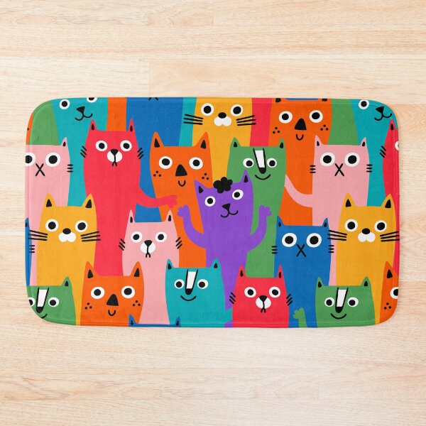Item preview, Colorful cats designed and sold by Ekaterina Panova.