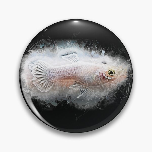 Item preview, Guppy White - Poecilia reticulata designed and sold by AquariumLutter.