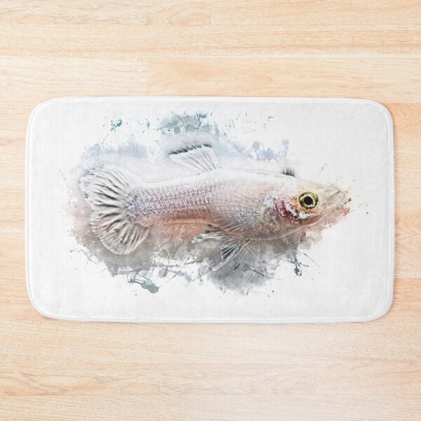 Item preview, Guppy White - Poecilia reticulata designed and sold by AquariumLutter.
