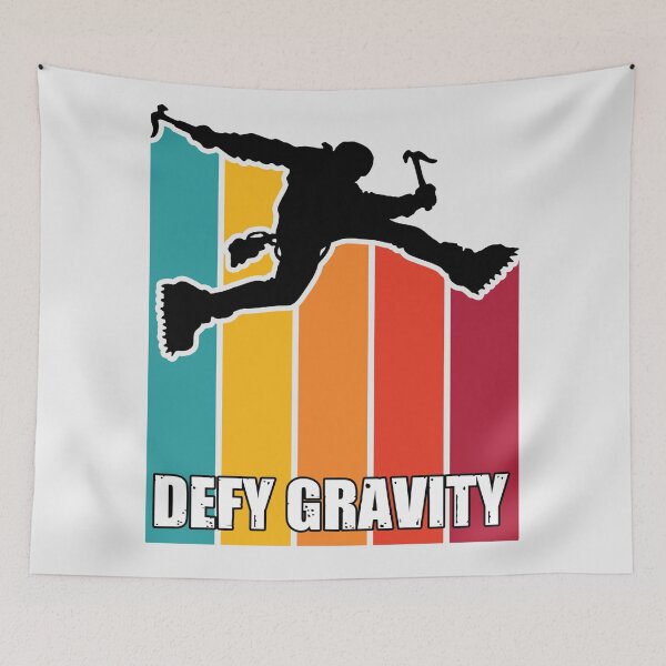Item preview, Defy gravity - ice climbing designed and sold by SidTastic .