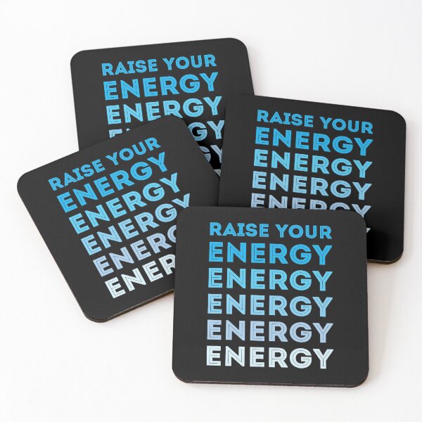 Item preview, Raise Your Energy in repeated type designed and sold by hockeng.