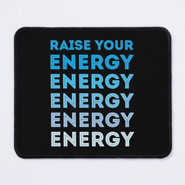 Item preview, Raise Your Energy in repeated type designed and sold by hockeng.
