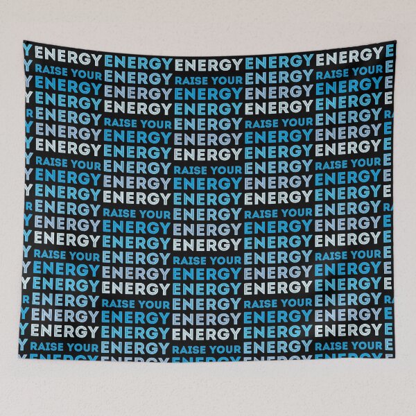 Item preview, Raise Your Energy in repeated type designed and sold by hockeng.