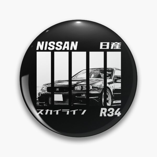 Item preview, NISSAN SKYLINE GT-R R34 Black 'N White 3 (Black Version) designed and sold by Cero81.