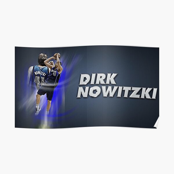 Kunst Dirk Nowitzki Poster