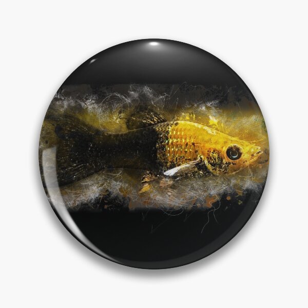 Item preview, Gold Dust Molly - Poecilia sphenops designed and sold by AquariumLutter.