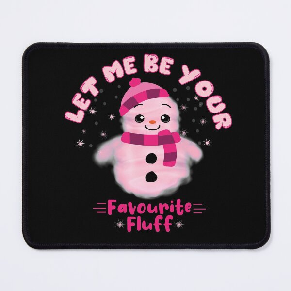 Item preview, Cute And Sweet Snowman Pink Watercolor Cotton Candy designed and sold by PinkPandaDesign.