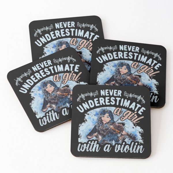 Item preview, Never Underestimate a girl with a Violin Fiddle Player designed and sold by grinta2021.